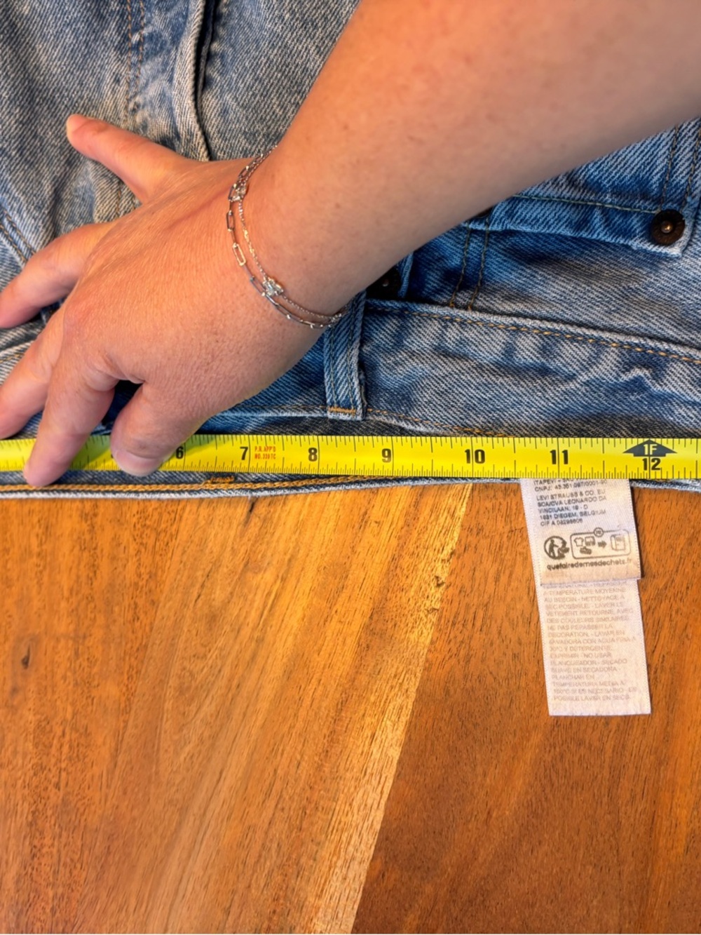 Levi’s 501 150th Anniversary Heart Patch Jeans - Size 24 x 30 - Picture 10 of 11